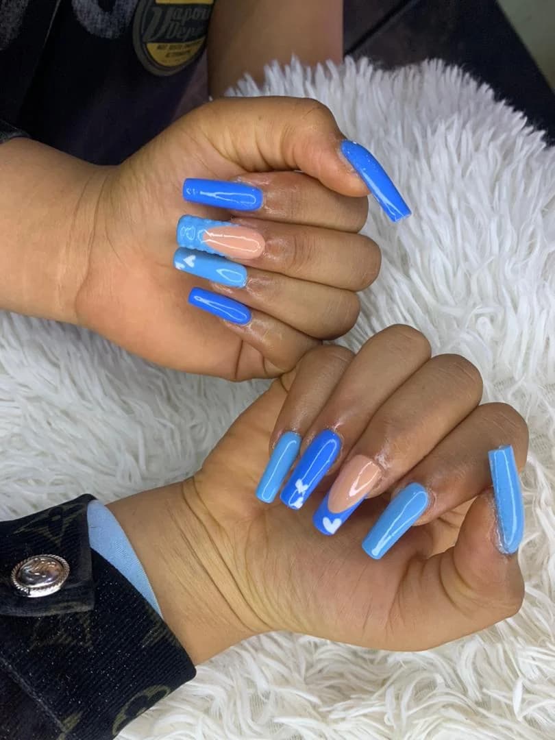 Deep nude gel manicure by Vals Beauty Hub in Ottawa